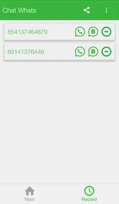 EasyChat - No need save number android App screenshot 0